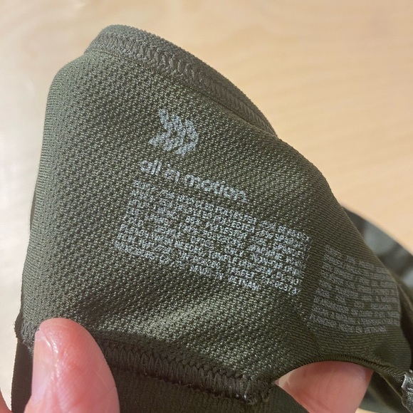All in Motion Women's Olive Green Sports Bra Small (MV) - Picture 7 of 7